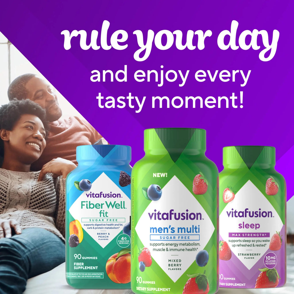 vitafusion Sugar Free Men’s Multi Daily Gummy Multivitamins, Supports Energy Metabolism, Muscle and Immune Health Vitafusion Au supplements