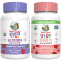 MaryRuth Organics Gummies for Kids–Multivitamin (Mixed Berry & Cherry), & Probiotic (Strawberry) | USDA Organic, No Gelatin! | MARYRUTH'S Au supplements