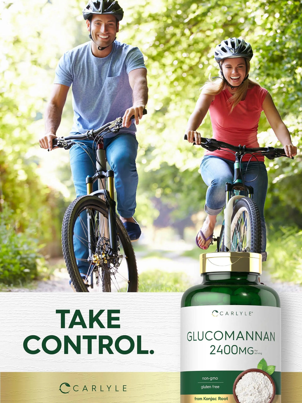 Carlyle Glucomannan Capsules | 200 Count | Soluble Fiber Pills | Non-GMO Carlyle Au supplements