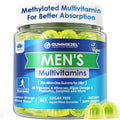 Mens Multivitamins Gummies, Methylated Multivitamin for Men, B Complex, Minerals, Vegan Omega 3, Probiotic, Enzyme LILICARE Au supplements