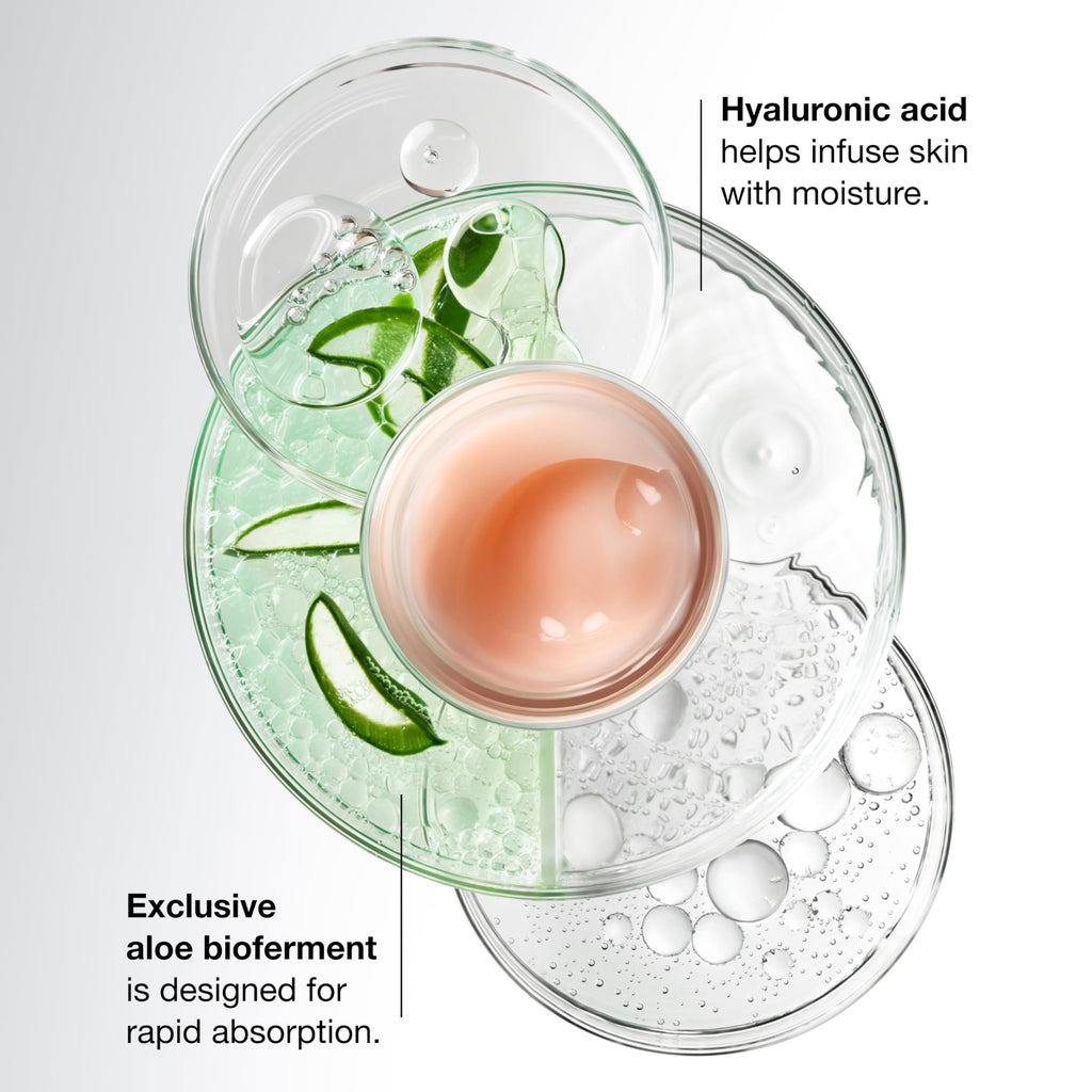 Clinique Moisture Surge 100H Auto-Replenishing Hydrator Oil Free Face Moisturizer | With Hyaluronic Acid, Aloe Bioferment and Vitamins C + E