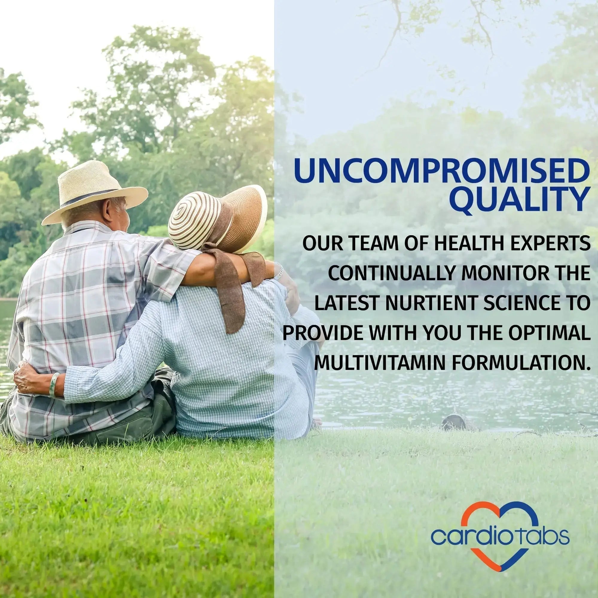 Cardiotabs Multivitamin - Heart and Immunity Supplements for Men & Women, Multivitamin for Men & Women, with Minerals B-Vitamin Complex CardioTabs Au supplements