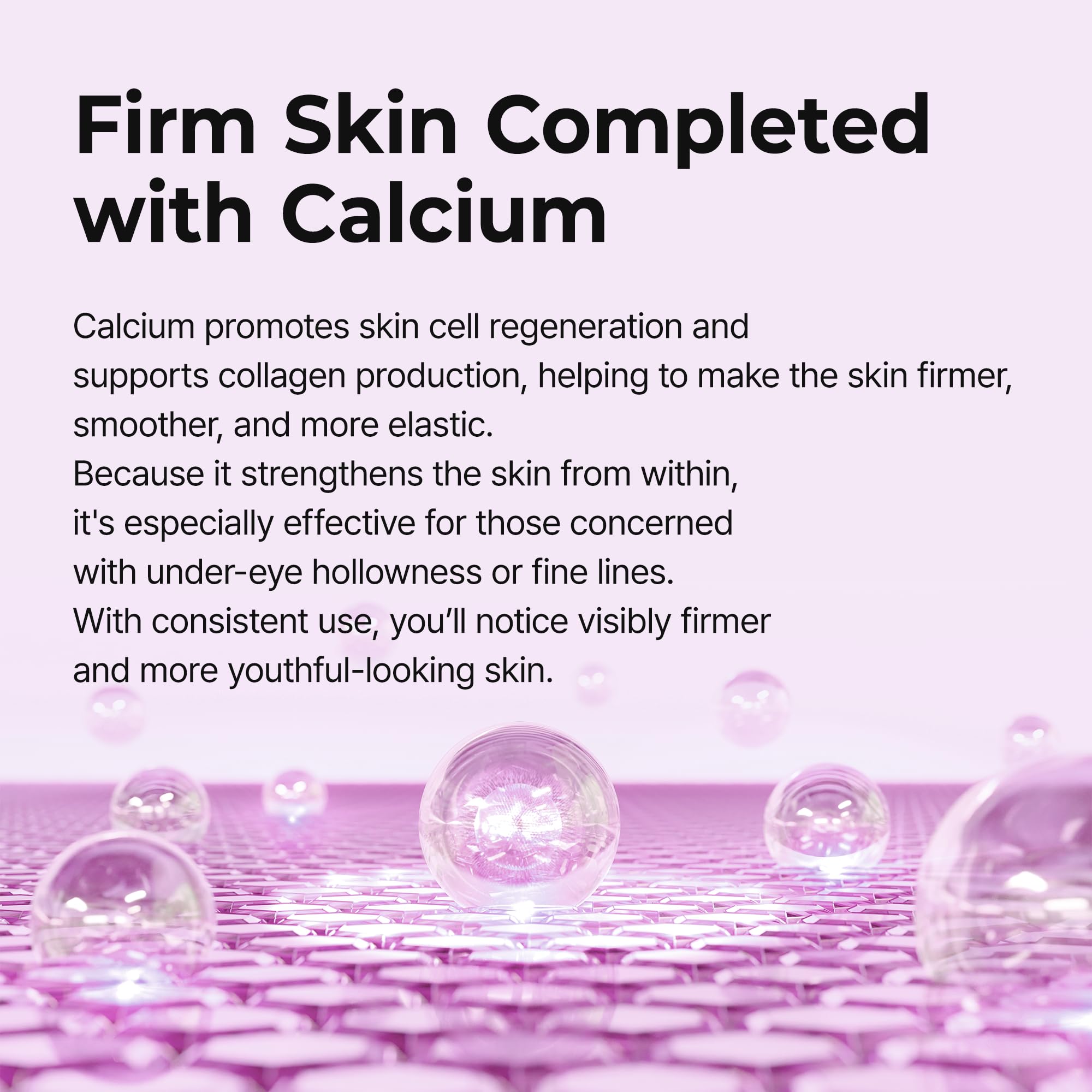Dr.Melaxin Calcium Intense Firming Cream 50ml (1.69 fl oz) – Rebornic 10,000ppm, Niacinamide & Hydrolyzed Elastin