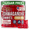 Ashwagandha Gummies for Women & Men - Natural Calm Gummies with Ashwagandha Root Extract Vitamin C Zinc - Ashwagandha Herbal Supplement for Sleep Stress Balance - 60 Vegan Sugar Free Chews JOYLI Nutrition Au supplements