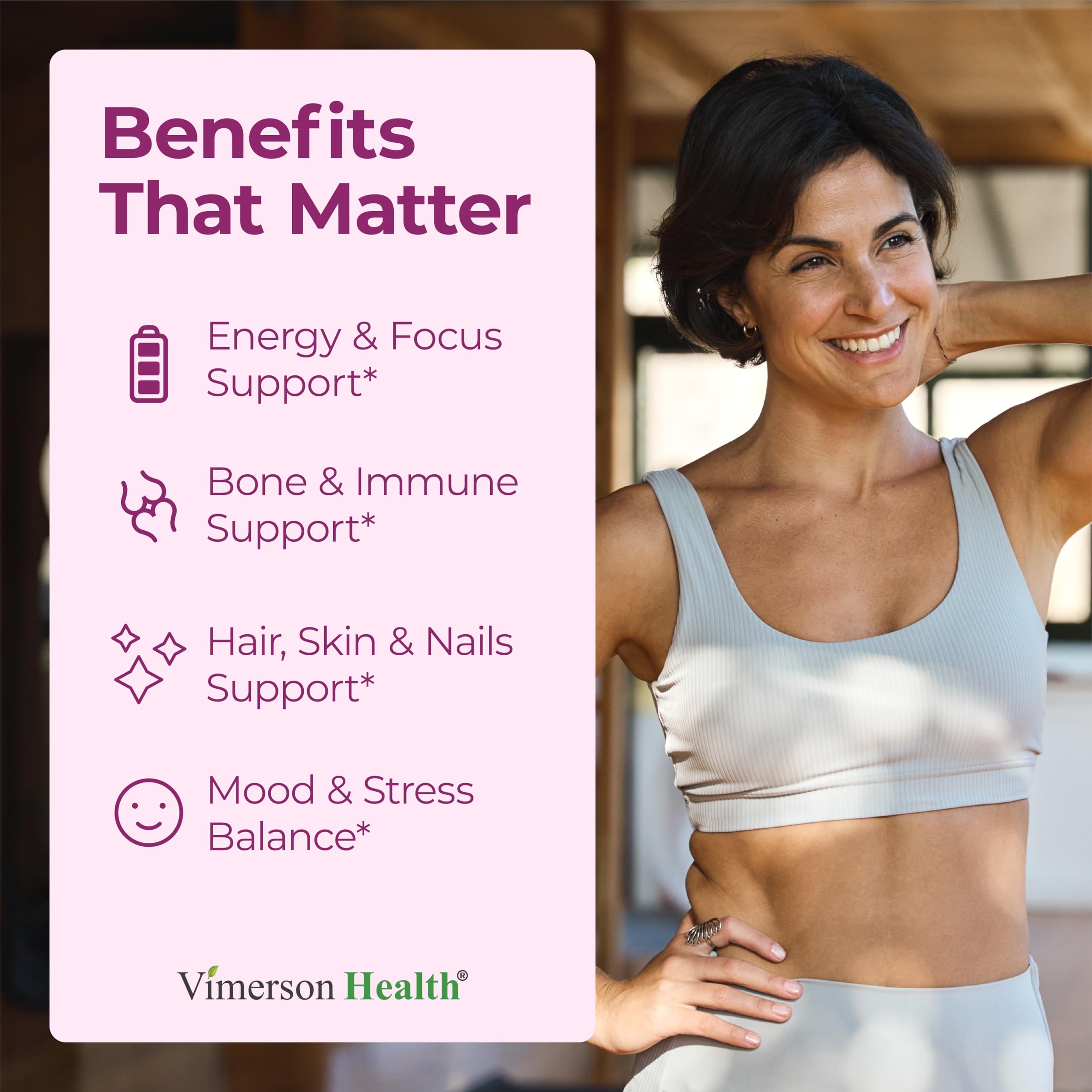 Multivitamin for Women with Bioavailable Vitamins, Minerals, Vitamin D, B12, C, A & Zinc for Energy, Focus and Immune Health – Premium Womens Multivitamins & Multiminerals – 60 Liquid Caps Vimerson Health Au supplements