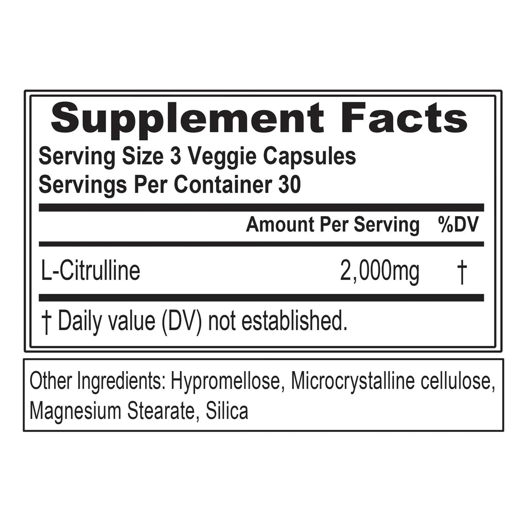 Evlution L-Citrulline2000 Nitric Oxide Supplement for Men Nutrition High Strength L Citrullin Evlution Au supplements