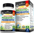 Probiotic & Prebiotic Digestive Health Capsules - 30ct, Gluten & Dairy Free, Non-GMO BioSchwartz Au supplements