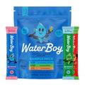 Waterboy Hydration Recovery Variety | 4-9x Electrolyte Powder Packets | Ginger + L-Theanine + L-Glutamine + Vitamins | No Sugar, All Natural, Gluten Free