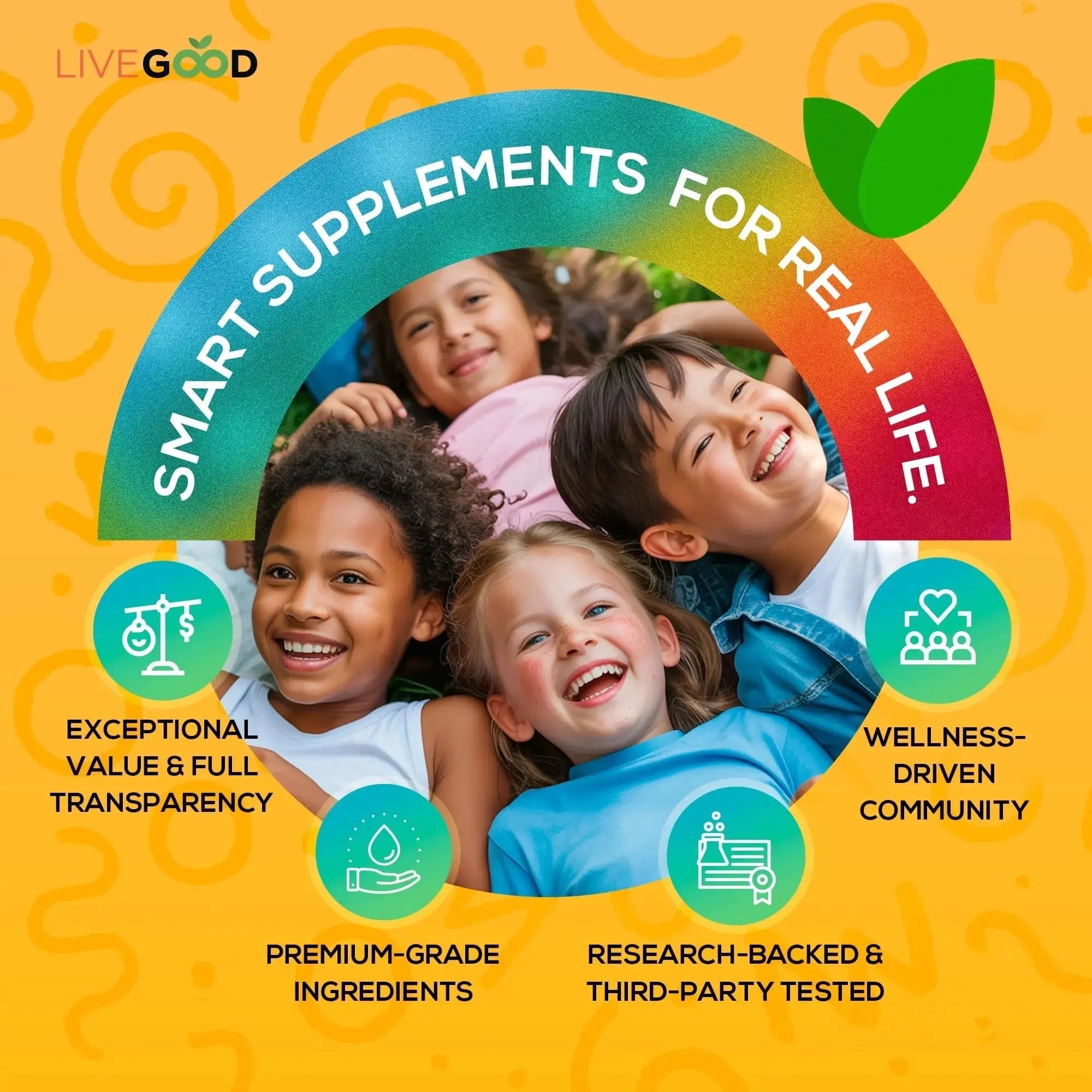 LIVEGOOD Organic Children’s Multivitamin Gummies, Kids Multivitamin, Vitamin D for Toddlers and Children, Organic Kids Chewable Vitamins for Immunity LIVEGOOD Au supplements