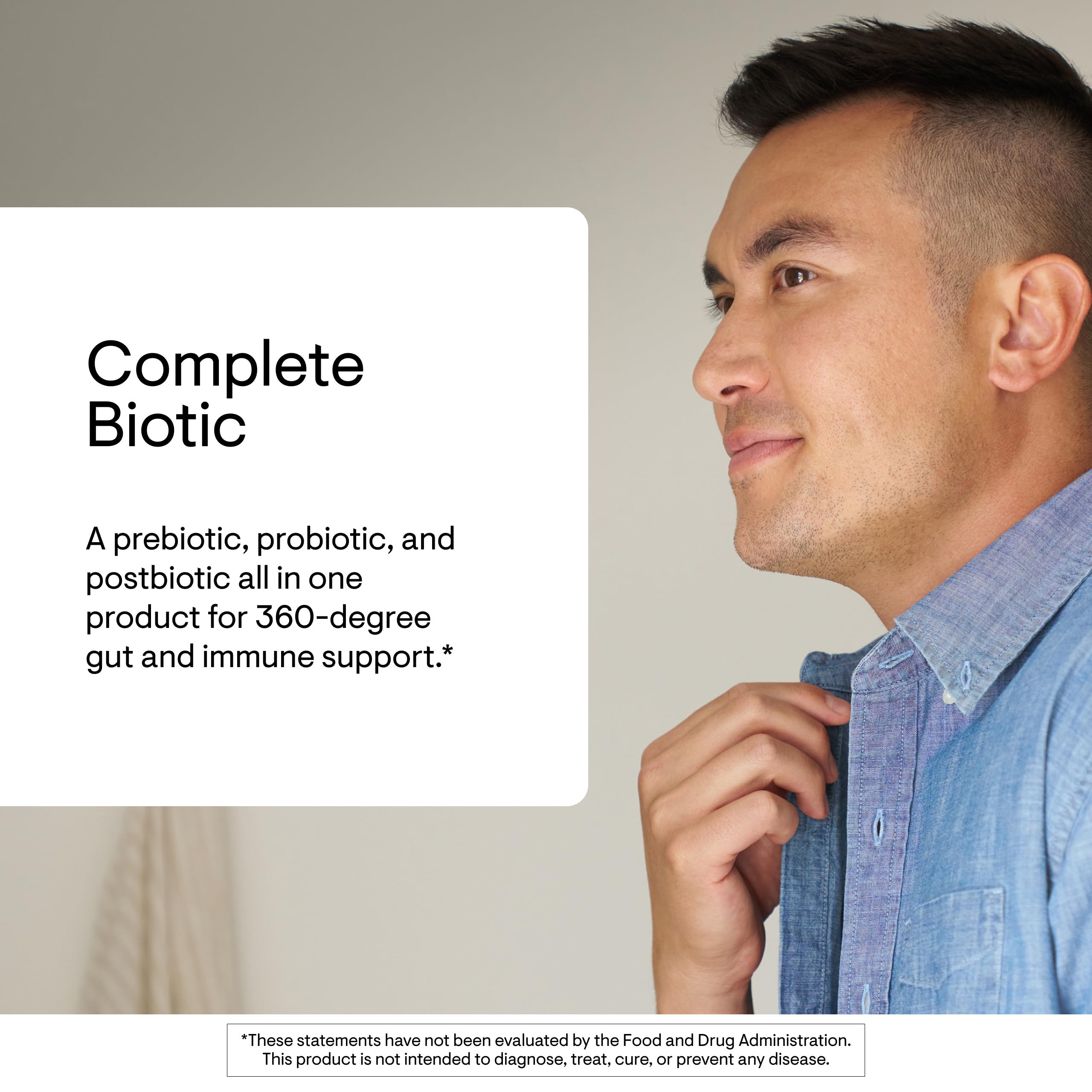 THORNE - Complete Biotic - Probiotic, Prebiotic & Postbiotic for Women, Men & Kids - Supports Gut, Digestive & Immune Health* - Occasional Constipation, Diarrhea, Gas & Bloating Relief* - 30 Servings THORNE Au supplements