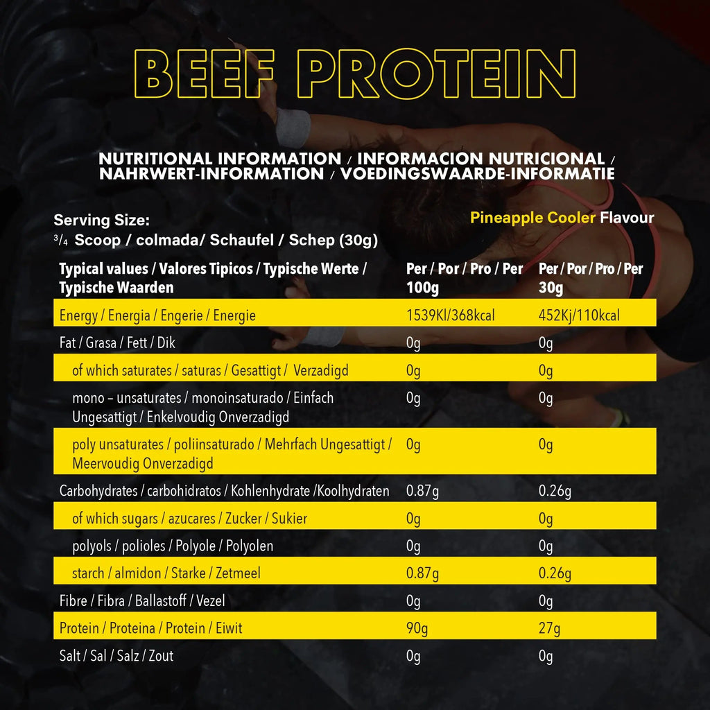 NXT Nutrition Beef Protein Isolate Powder - Protein Powder High in Natural Amino Acids NXT Nutrition Au supplements