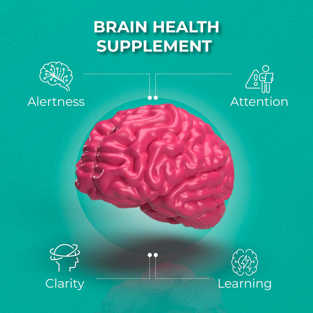 PUREHEALTH RESEARCH Ageless Brain Supplements for Memory and Focus - Nootropic Brain Health Supplement for Adults - with Bacopa Monieri, Alpha GPC, L-Tyrosine, Vitamin B6, Niacin & More, 60 Capsules PUREHEALTH RESEARCH Au supplements