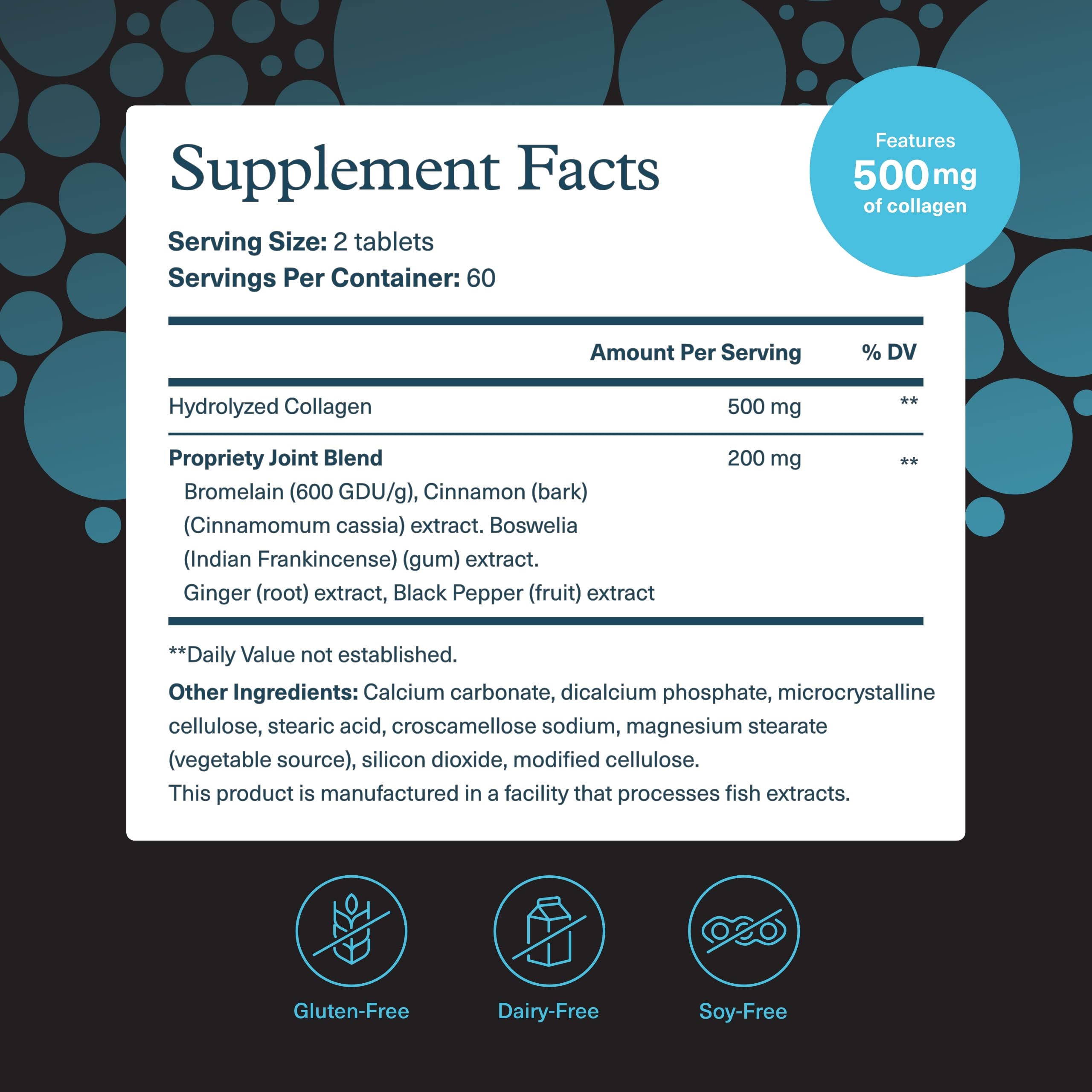 Youtheory Men’s Joint Collagen - Hydrolyzed Collagen Peptides Capsules - with Amino Acids & Natural Ingredients - Supports Muscle & Joint Health* - 120 Tablets (60-Day Supply) Youtheory Au supplements