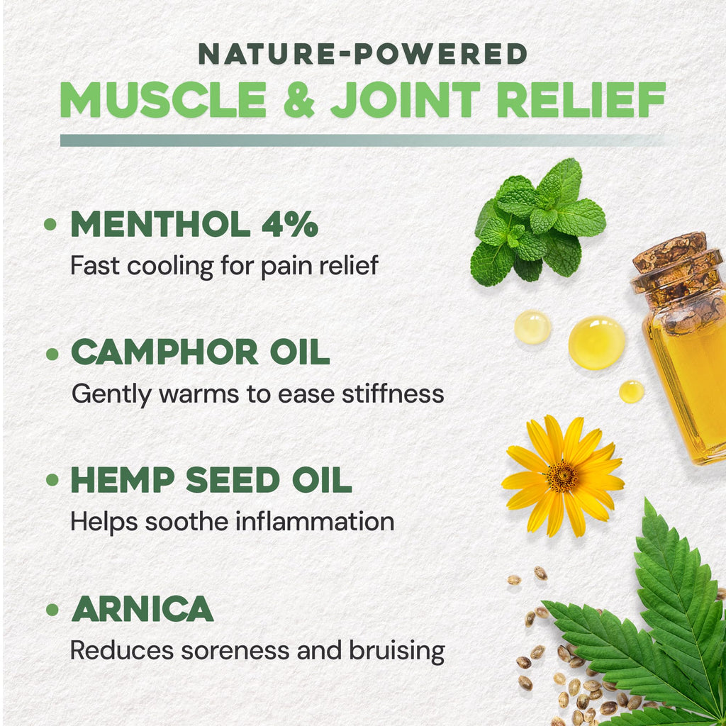 Ebanel Pain Relief Roll On for Arthritis, Foot, Back, Joint, Neck, Strains & Sprains with Menthol, Camphor, Arnica, Emu Oil, MSM, Boswellia, Targeted Muscle Pain Relief Roll On Ebanel Au supplements