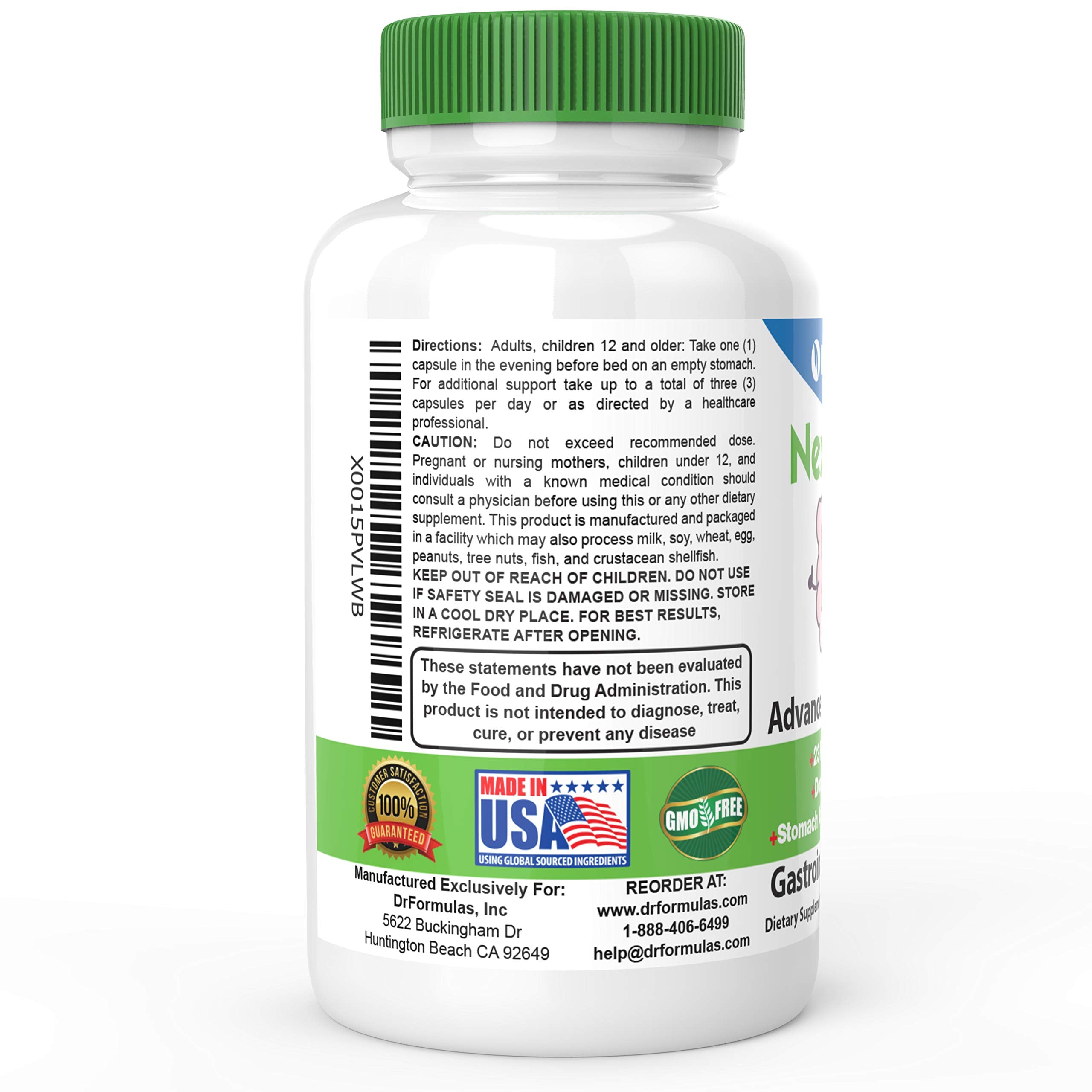 DrFormulas Nexabiotic 23 Multi Probiotic for Women and Men - Dr. formulated with Lactobacillus Acidophilus, Bifidobacterium Infantis, Saccharomyces Boulardii, 17.25 Billion CFUs DrFormulas Au supplements