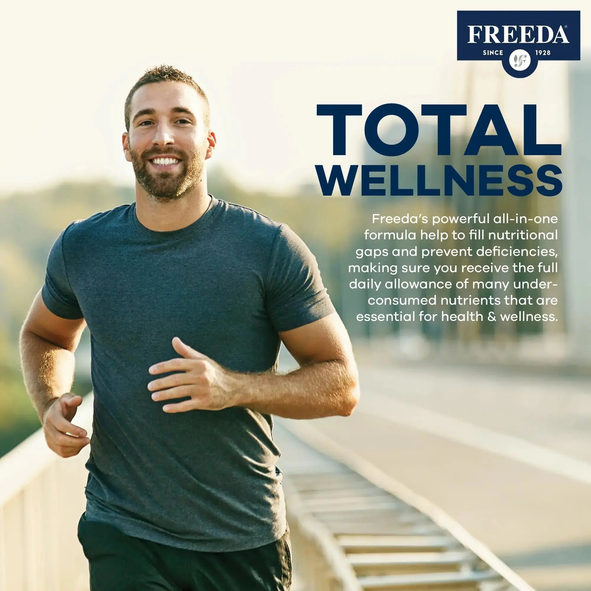 FREEDA Ultra Multivitamin Capsules – High-Potency Daily Supplement for Men & Women – Iron-Free – 120 Count – Kosher Certified FREEDA Au supplements