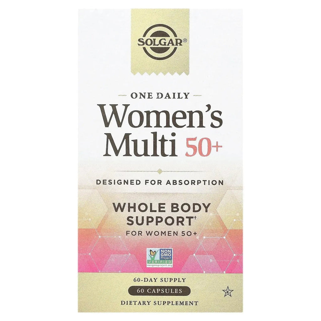 Solgar One Daily Women's Multi 50+ Whole Body Support for Women 50 and Older - Highly Absorbable Heart, Bone & Breast Health Solgar Au supplements