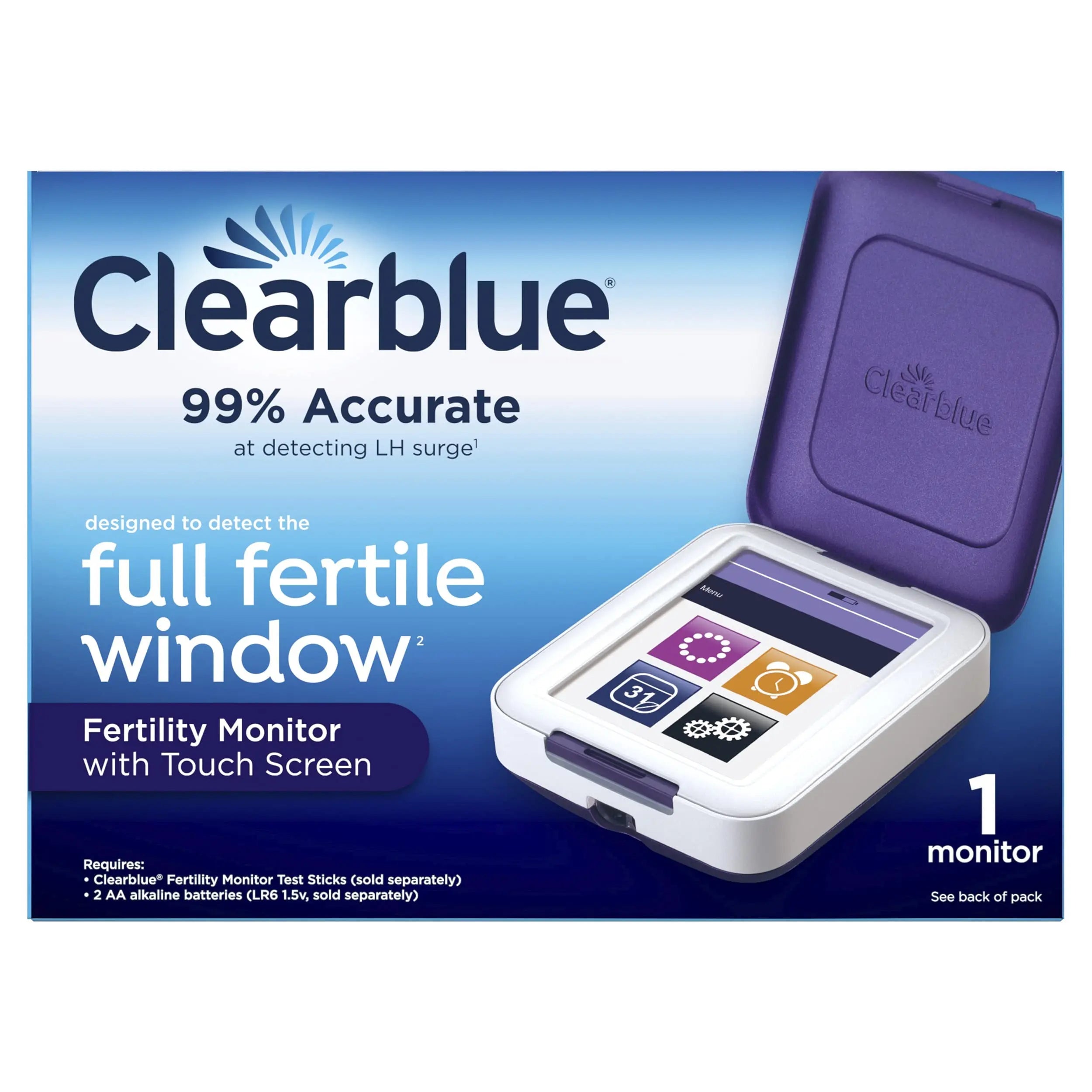 Clearblue Fertility Monitor, Touch Screen, 1 Count Clearblue Au supplements