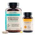 NatureWise [1 Multivitamin for Women Stress Support & Natural Minerals - 60 Capsules[30-Day Supply] + [1] Vitamin D3 5000iu + Organic Olive Oil - 30 Mini Softgels[30-Day Supply] NatureWise Au supplements