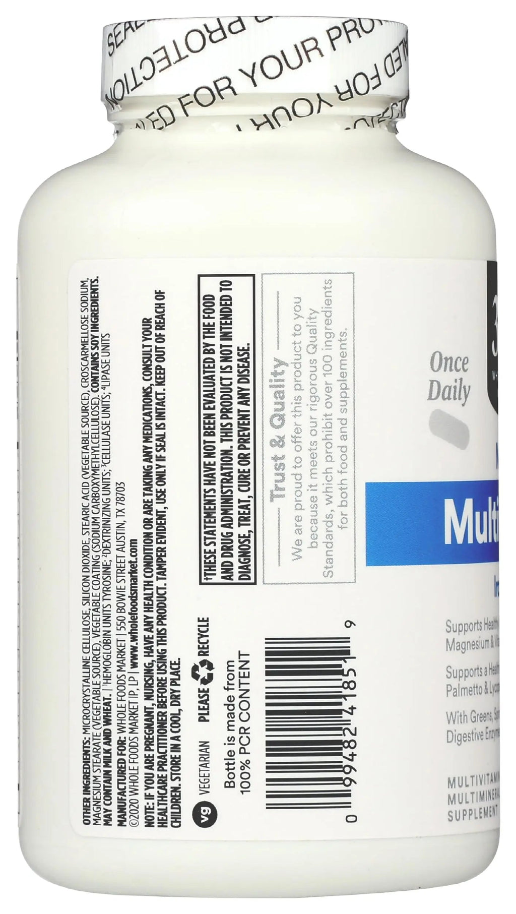 365 by Whole Foods Market, Men's One Daily Multivitamin Tablets, 180 Count 365 by Whole Foods Market Au supplements