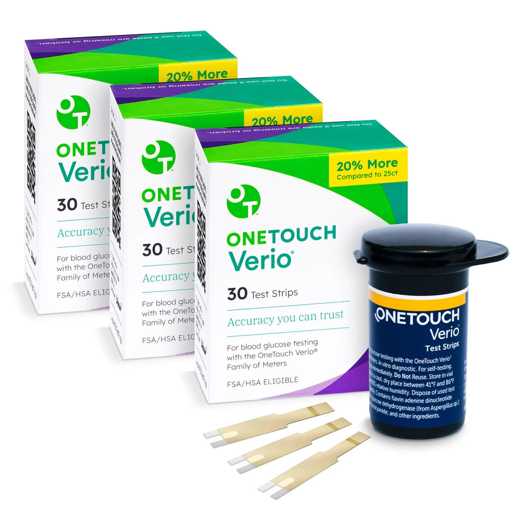 OneTouch Verio Test Strips for Diabetes Value Pack - 90 Count | Diabetic OneTouch Au supplements