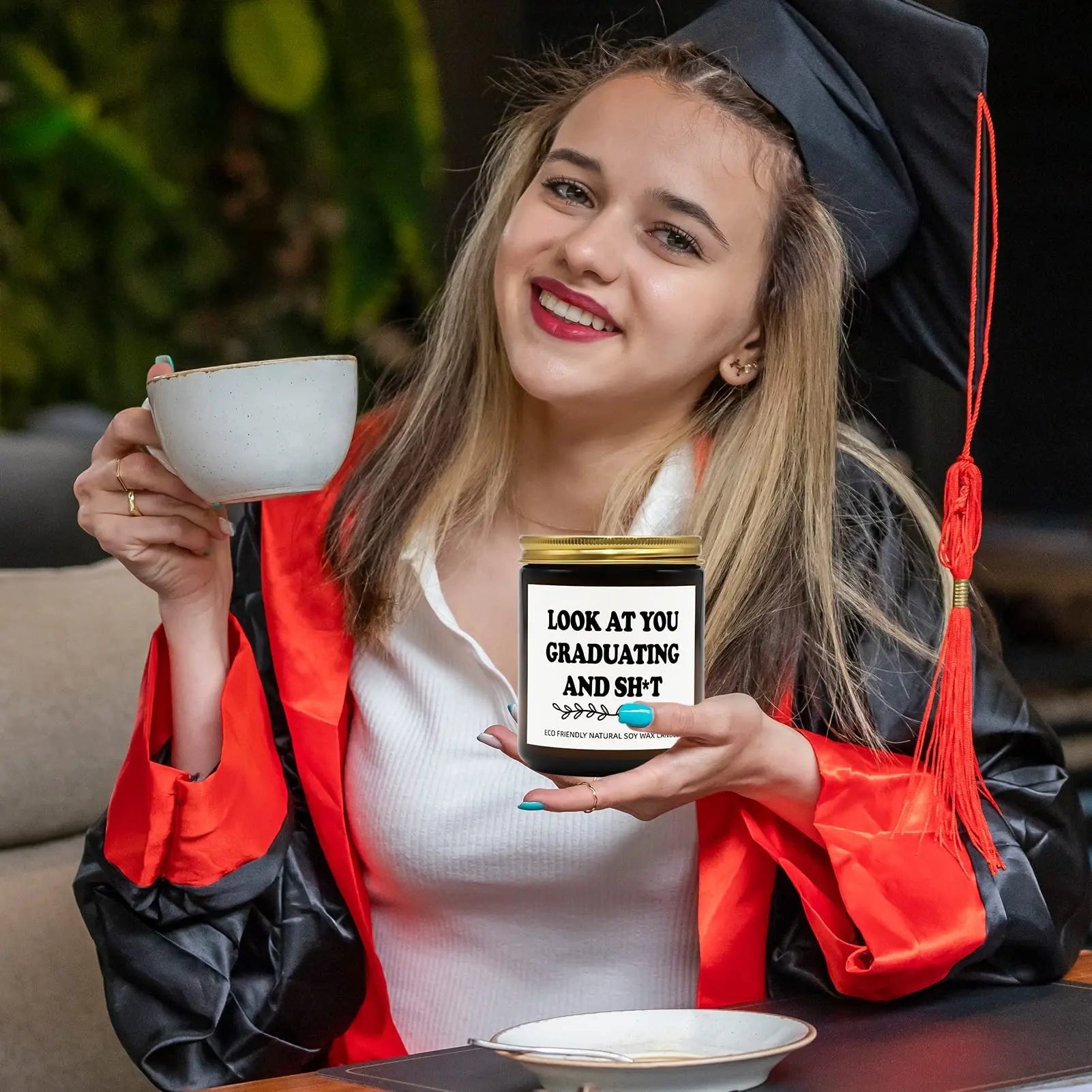 Joyseller Funny Graduation Gift for Her/Him, Look at You Graduation Candles for Party Decorations Joyseller Au supplements