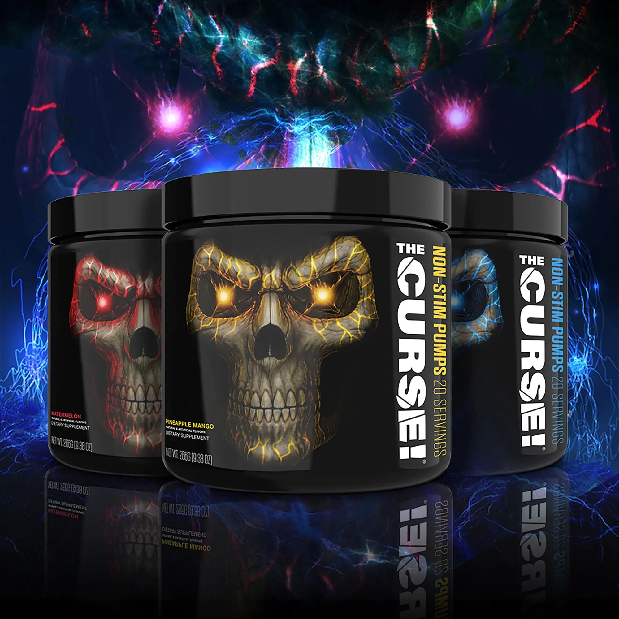 THE CURSE! JNX Sports Non-Stim Pumps Pre-Workout Supplement - Maximum Power THE CURSE! Au supplements