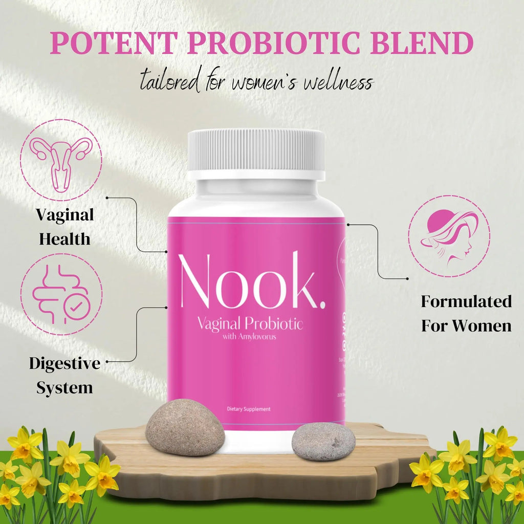 Nook Vaginal Probiotics for Women - pH Balance & Odor Control Feminine Health Supplements Nook Au supplements