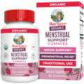 Organic Menstrual Support Gummies by MaryRuth's | for The Relief of Common Symptoms of Premenstrual Syndrome | PMS Support | Premenstrual Mood Support | USDA Organic | Non-GMO | Vegan | 30 Servings MARYRUTH'S Au supplements