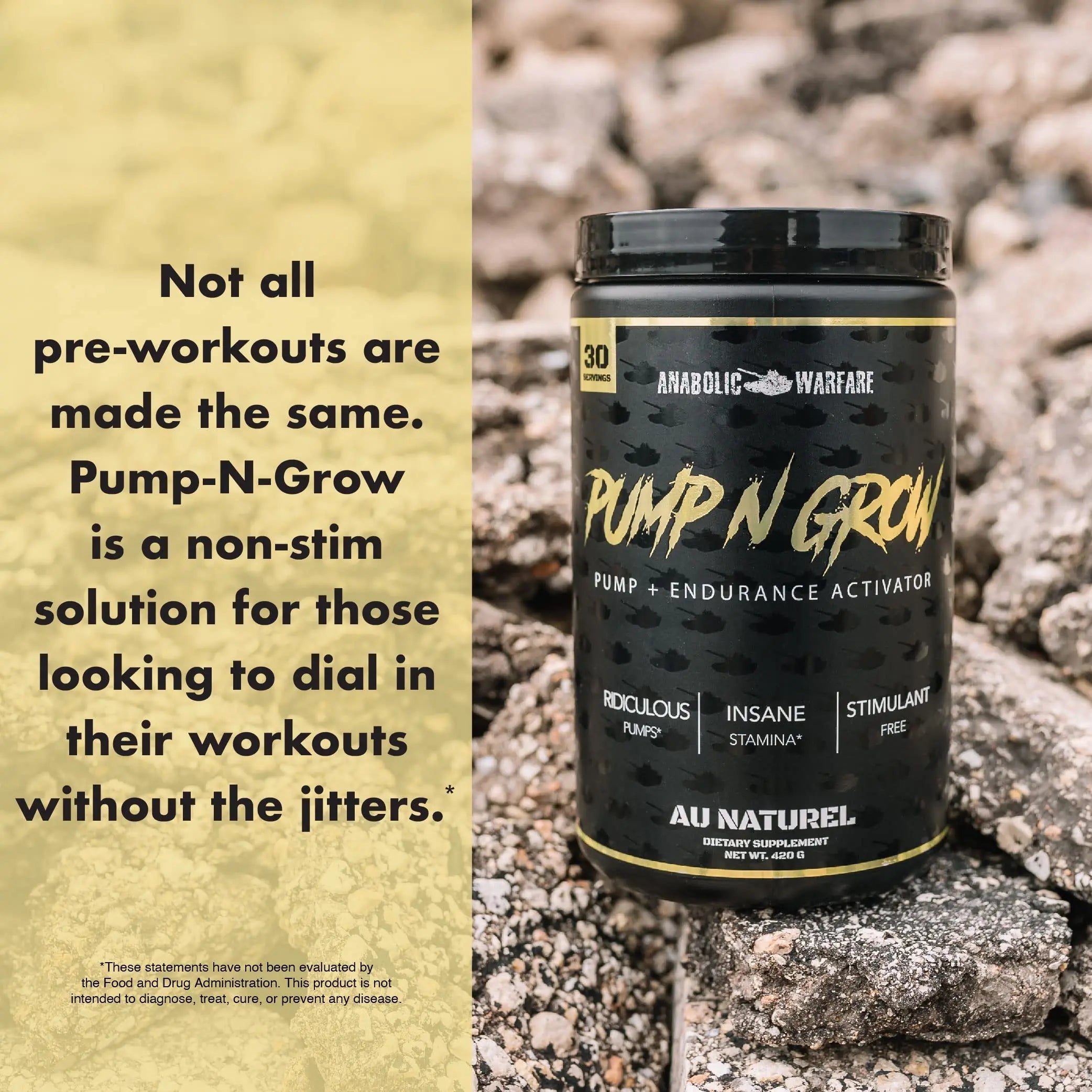 Anabolic Warfare Pump-N-Grow Muscle Pump Supplement Caffeine Free Pre Workout Anabolic Warfare Au supplements