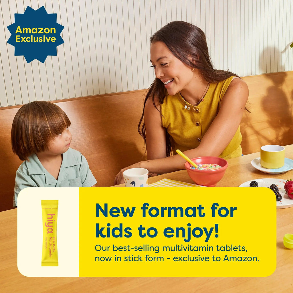 Hiya Kids Multivitamin – 15+ Essential Vitamins & Minerals with Fruits & Veggies for Ages 2+, Supports Growth, Development & Immune HIYA Au supplements