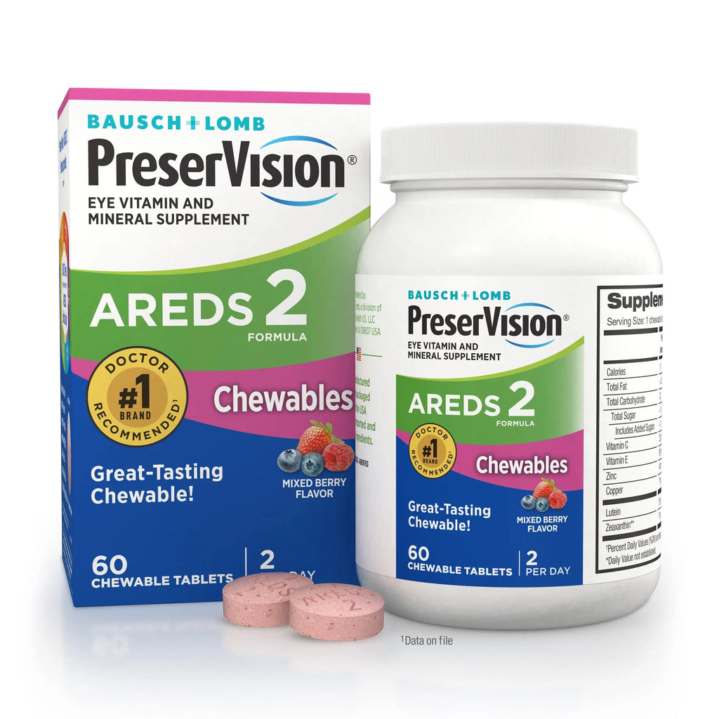 PreserVision AREDS 2 Eye Vitamin & Mineral Supplement, Contains Lutein PreserVision Au supplements