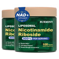 BURMINY NAD Supplement, NAD Nicotinamide Riboside Resveratrol 900mg, Liposomal NAD Supplements for Women & Man, High Purity NMNH Supplement Alternative for Anti-Aging, Energy, Focus - 2Pcs BURMINY Au supplements