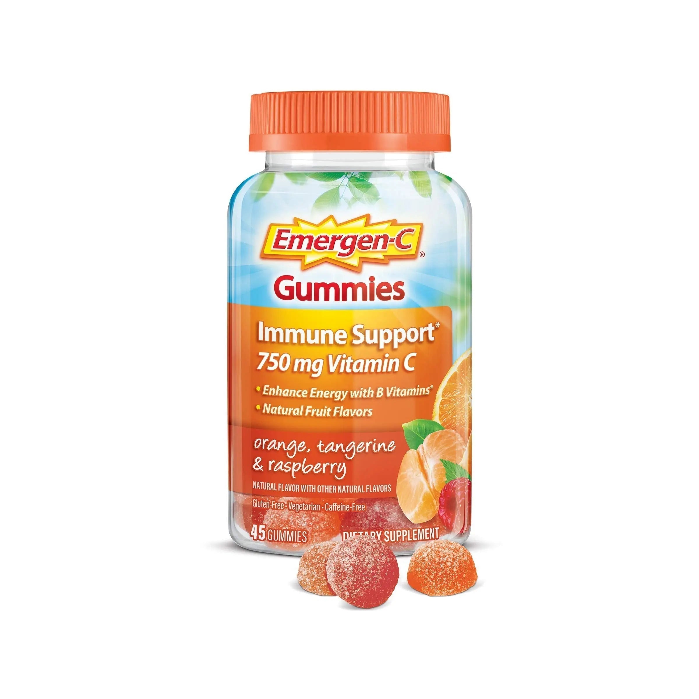 Emergen-C 750mg Vitamin C Gummies for Adults, Immunity Gummies with B Vitamins Emergen-C Au supplements