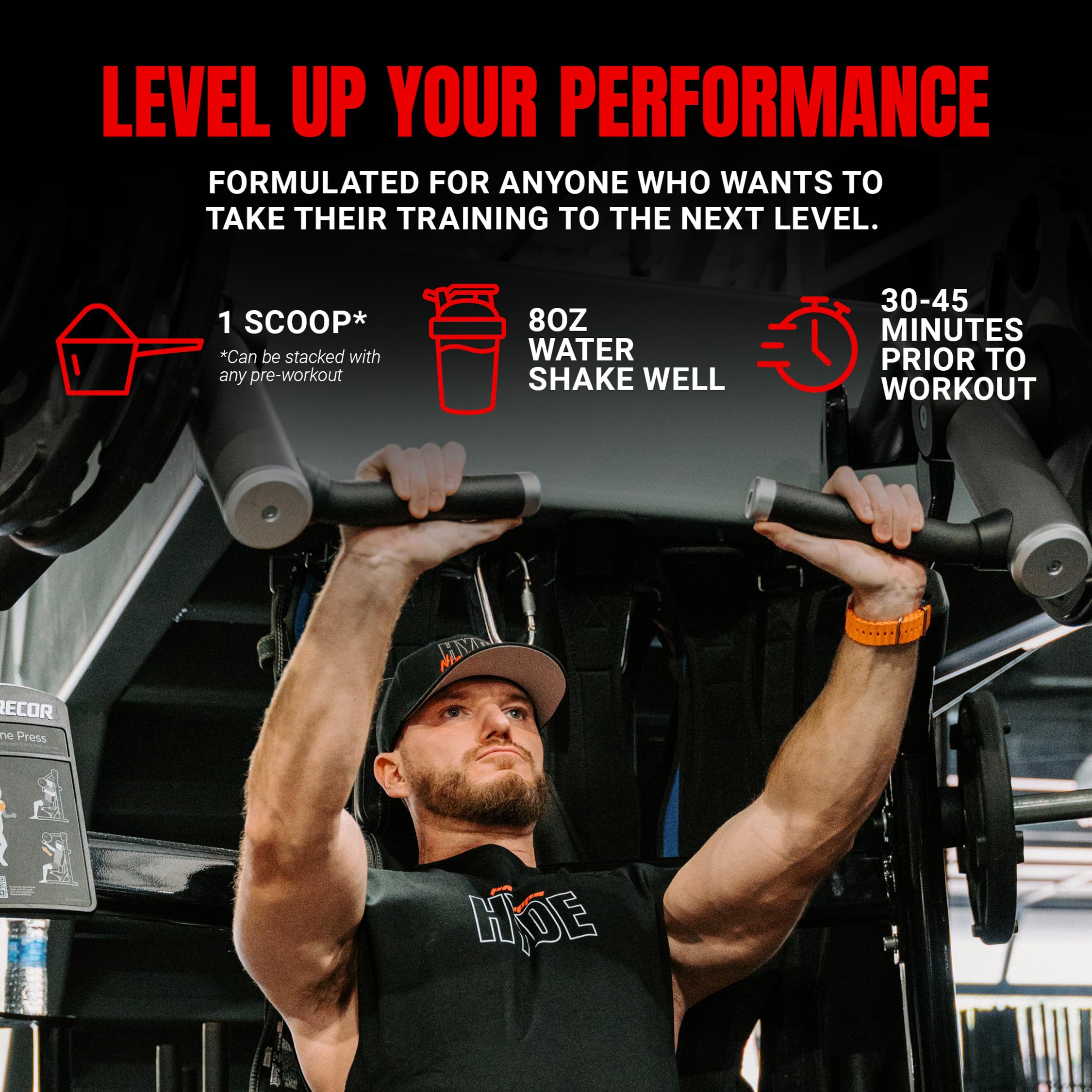 ProSupps Mr. Hyde Max Pump Pre Workout Powder - Stim-Free Preworkout Supports Blood Flow, Muscle Volume & Endurance - Caffeine-Free Nitric Oxide Gym & Fitness Supplements