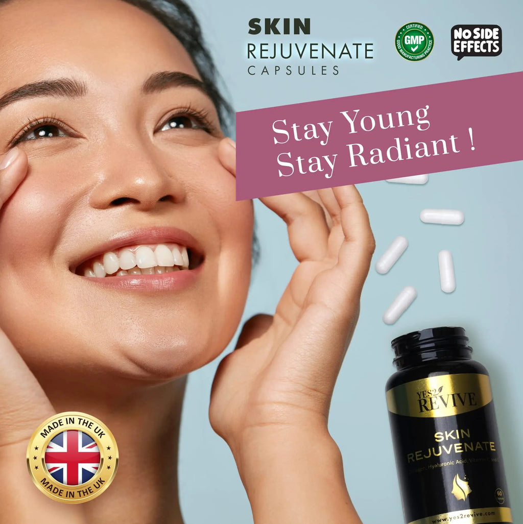 YES2 REVIVE Marine Collagen Capsules - Enhanced with Hyaluronic Acid Vitamin C & E Skin Rejuvenate YES2 REVIVE Au supplements