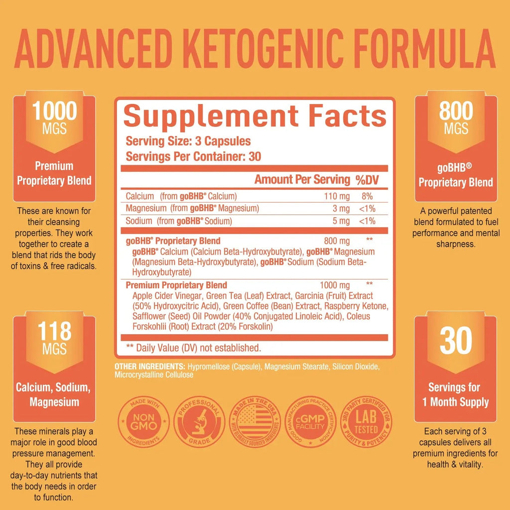 Purely Optimal Premium Keto+Apple Cider Vinegar Pills - Promote Ketosis, Boost Energy Purely Optimal Au supplements