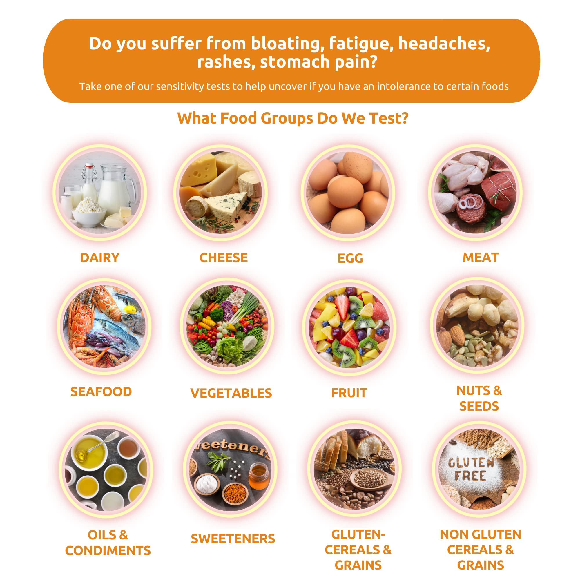 Simply Sensitivity Checks 900+ Items Food Sensitivity Test Kit for Adults – Foods & Non-Foods, Including Lactose, Gluten, Vitamins, Minerals, Gut Health & More – at-Home Food Intolerance Test Kit Simply Sensitivity Checks Au supplements
