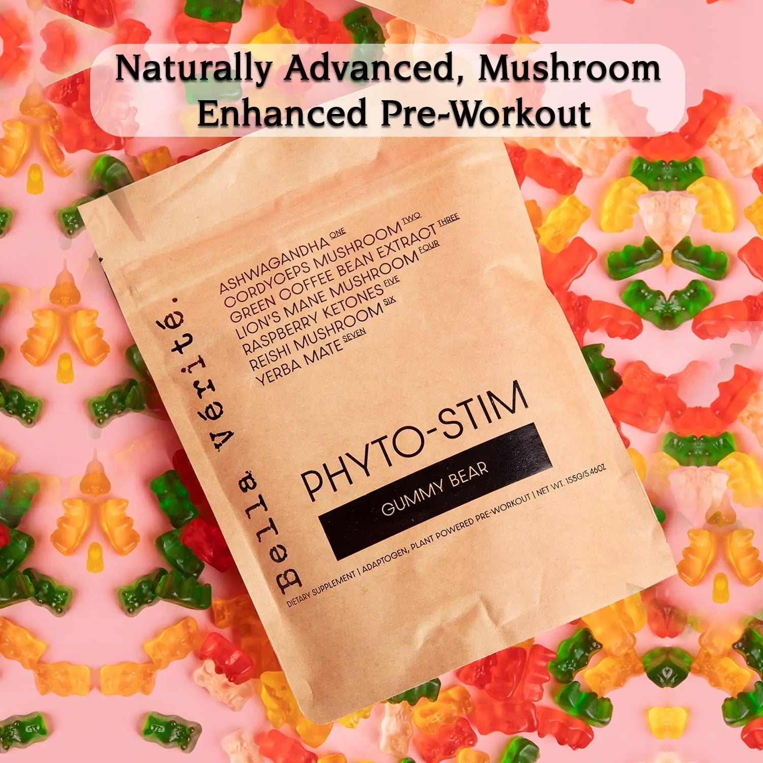 Bella Vérité Phyto Stim | Natural Pre Workout Powder | Yerba Mate and Ashwagandha Bella Vérité. Au supplements