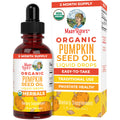 MARYRUTH'S Organics Pumpkin Seed Oil Cold Pressed | 2 Month Supply | USDA Organic Pumpkin Seed Liquid Drops for Men and Women | Urinary Health in Men