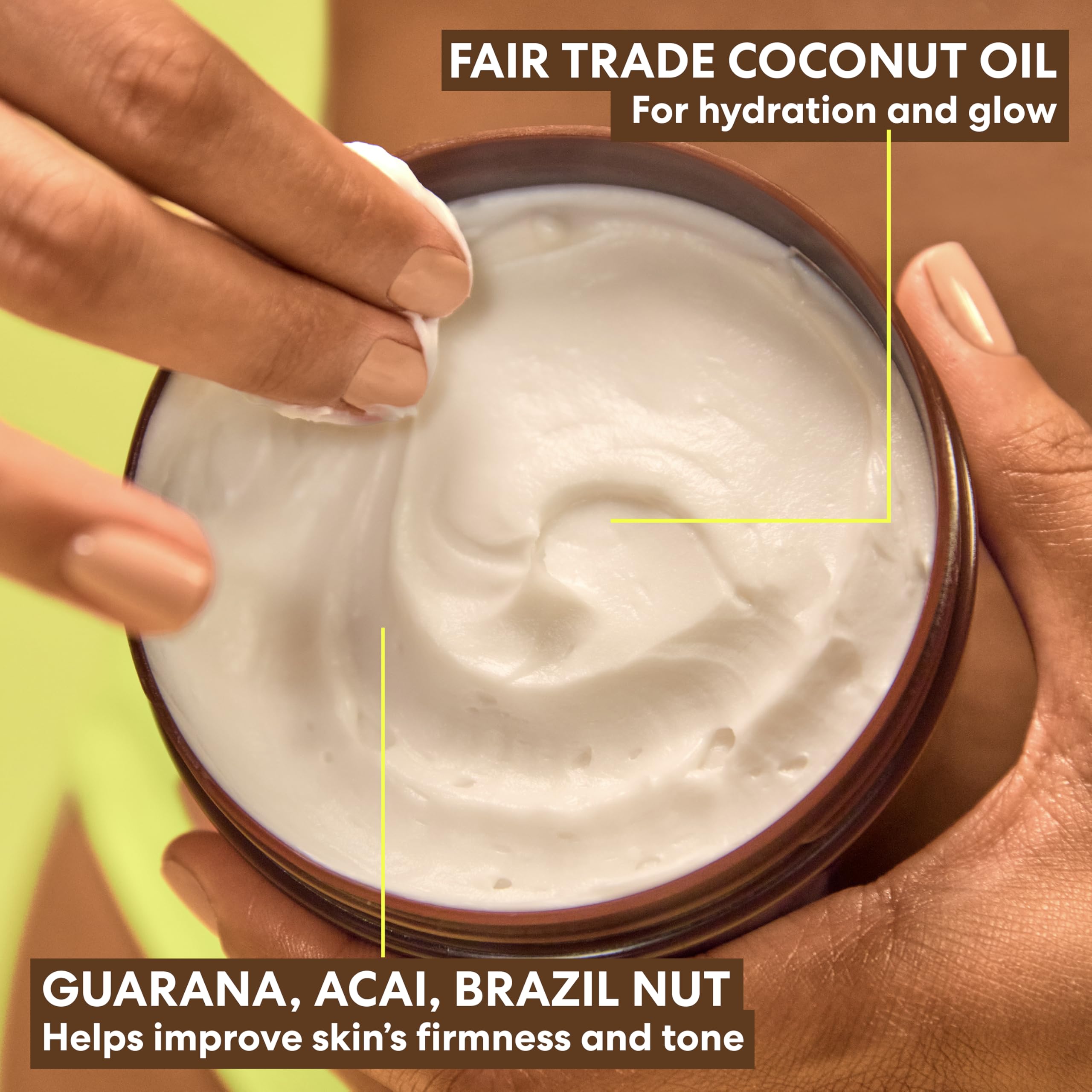 Palmer's Coconut Oil Formula Brazilian Coco Cream with Vitamin E, 8.8 Fl Oz, Whipped Bum