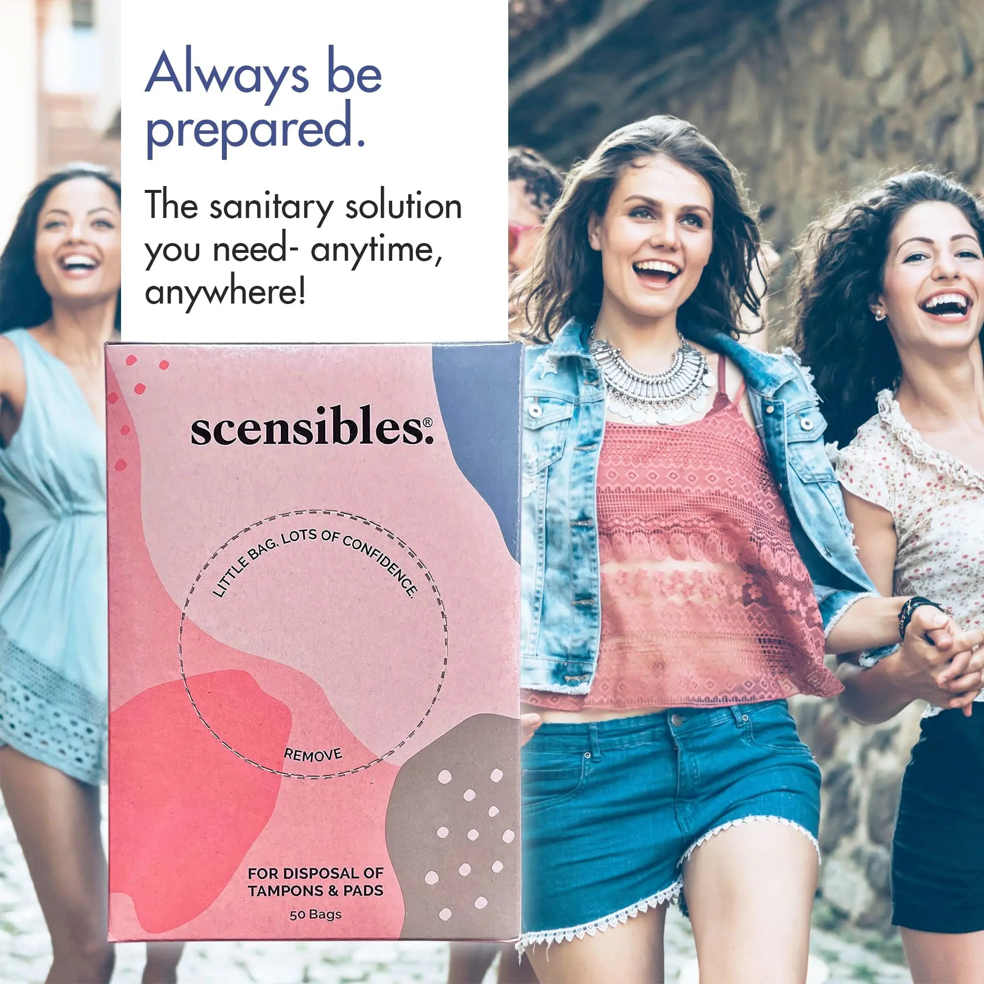 Scensibles Personal Care Disposal Bags (50 Count) - For Tampons, Pads, Liners, Condoms & More SCENSIBLES Au supplements
