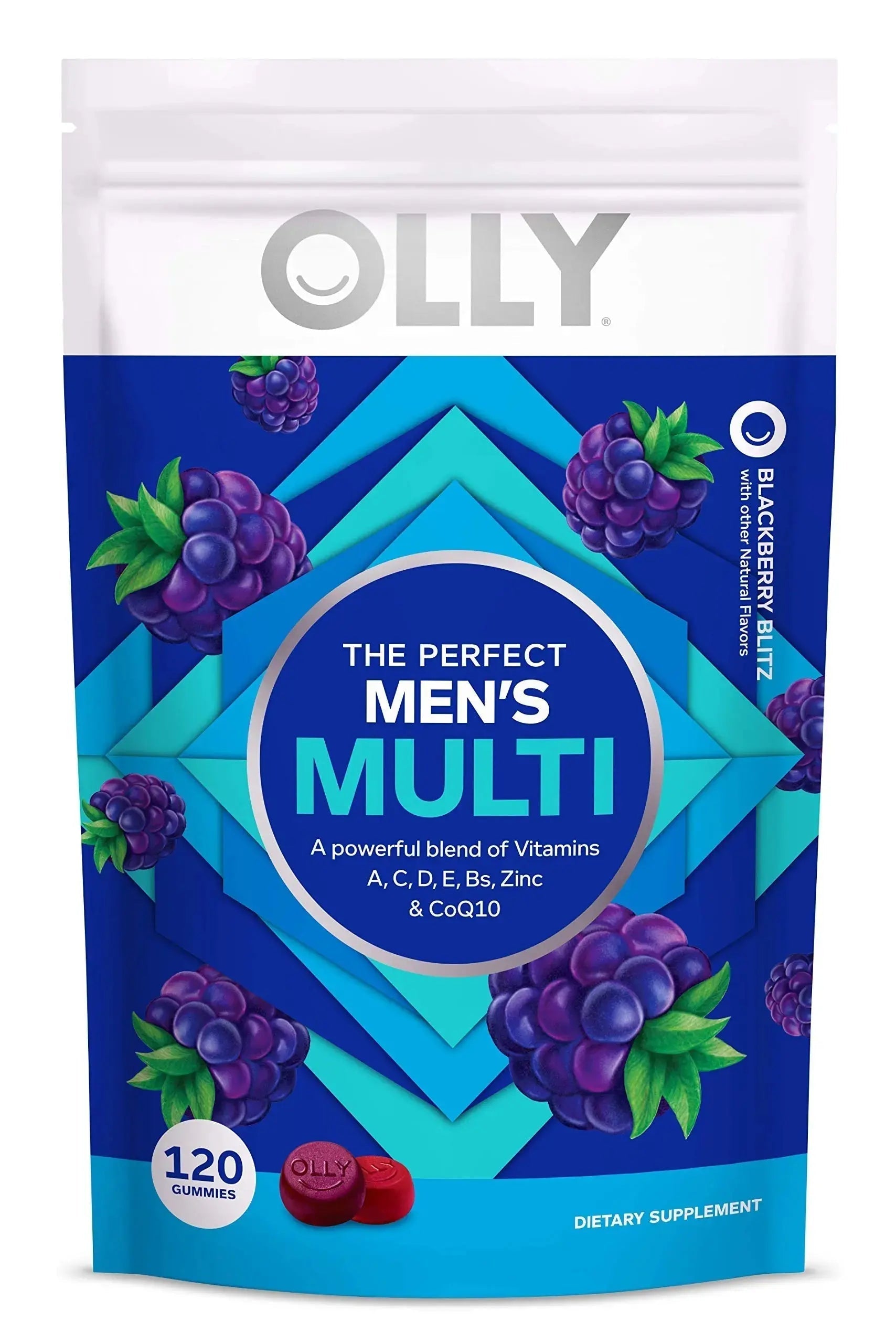OLLY Hello Happy Gummy Worms Mood Support with Vitamin D, Saffron - 90 Count Men's Multivitamin Gummy Immune Support OLLY Au supplements