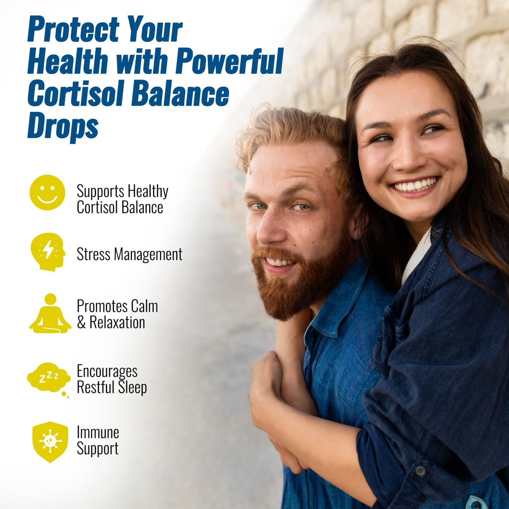 NutraPep Cortisol Detox Liquid Drops for Women Men - Cortisol Reducer Supplement Support Wellness Cleanse Balance Stress Mood Sleep Focus - Lower Cortisol Levels with Ashwagandha L-Theanine Magnolia NutraPep Au supplements