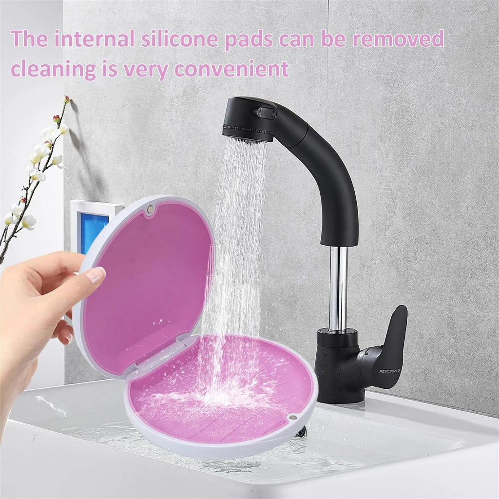 Retainer Case,Cute Slim Aligner Case Compatible with Invisalign,Retainer Holder with Aligner Remover Maoerdental Au supplements