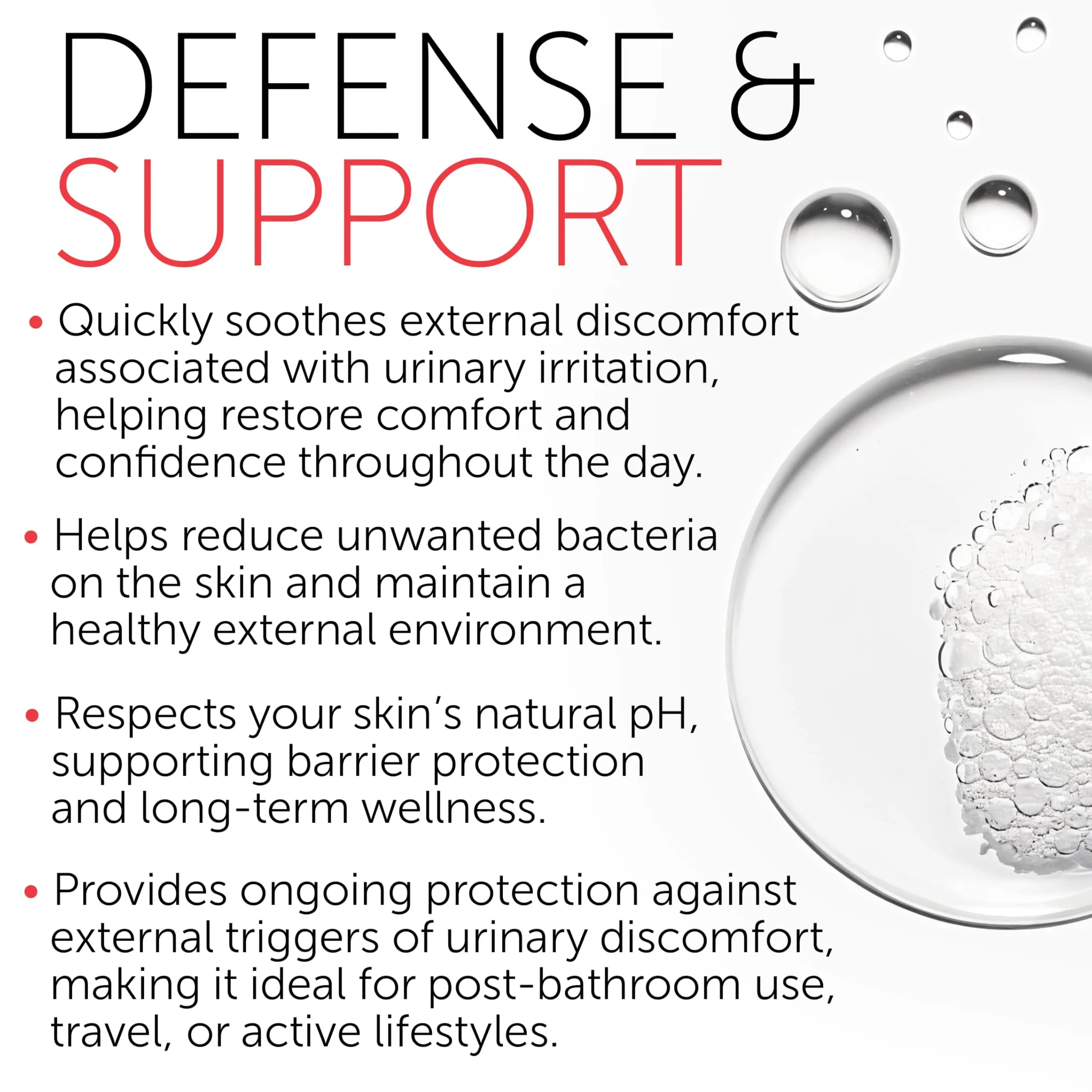 Feminine Spray | UTI Treatment for Women | UTI Defense & Intimate Odor Control | Daily Feminine Hygiene Spray | Eliminate Harmful Bacteria | Gentle, Safe, Travel-Friendly & pH-Balanced | 5.1 fl oz Terramed Just Think Comfort Au supplements