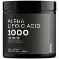 Toniiq 1000mg Ultra High Strength Alpha Lipoic Acid Capsules - Highly Purified 99%+ USP Standard - 120 Capsules ALA Supplement Toniiq Au supplements