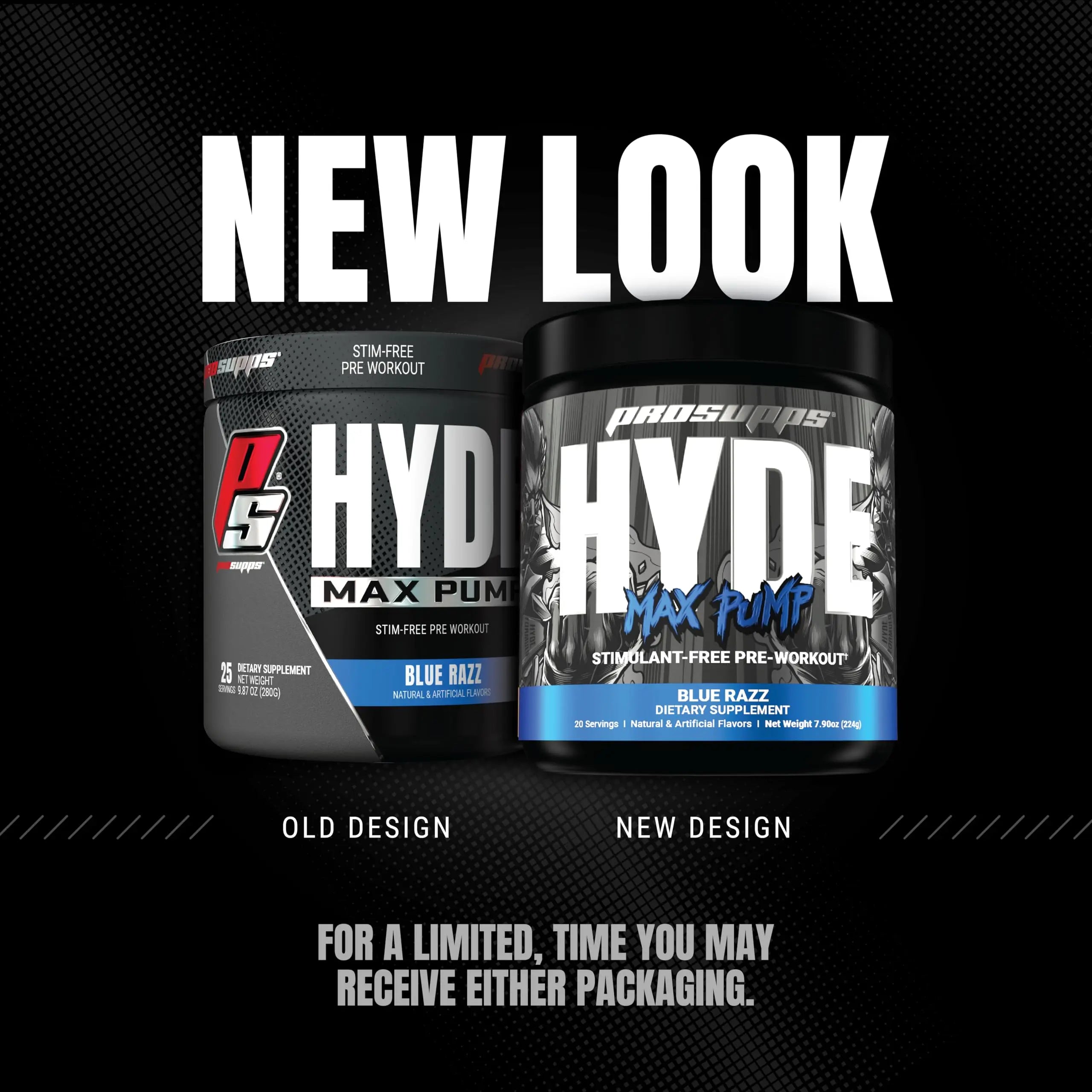 PROSUPPS Hyde Max Pump Pre Workout for Men and Women - Nitric Oxide Supplement PROSUPPS Au supplements