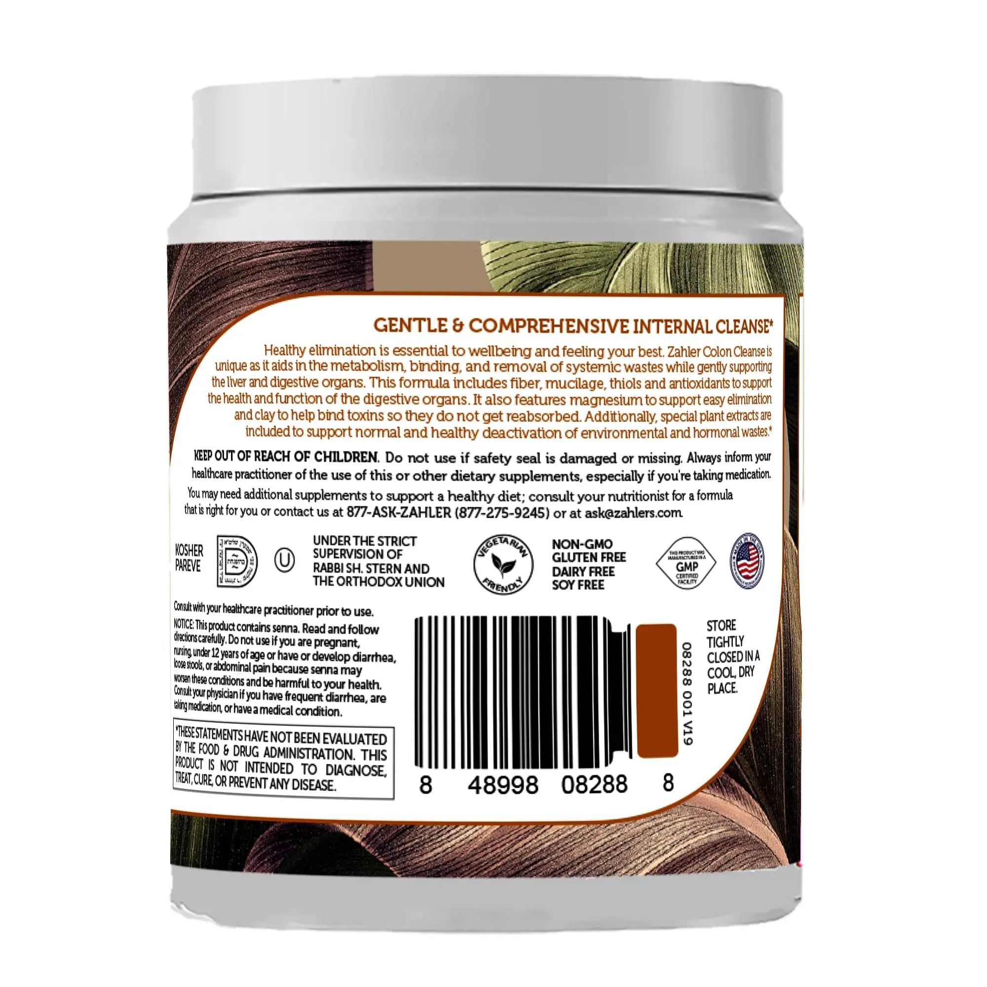 Zahler Colon Cleanse, 10 Day Detox and Gut Health Support, Intestinal Cleanse Supplement Zahler Au supplements