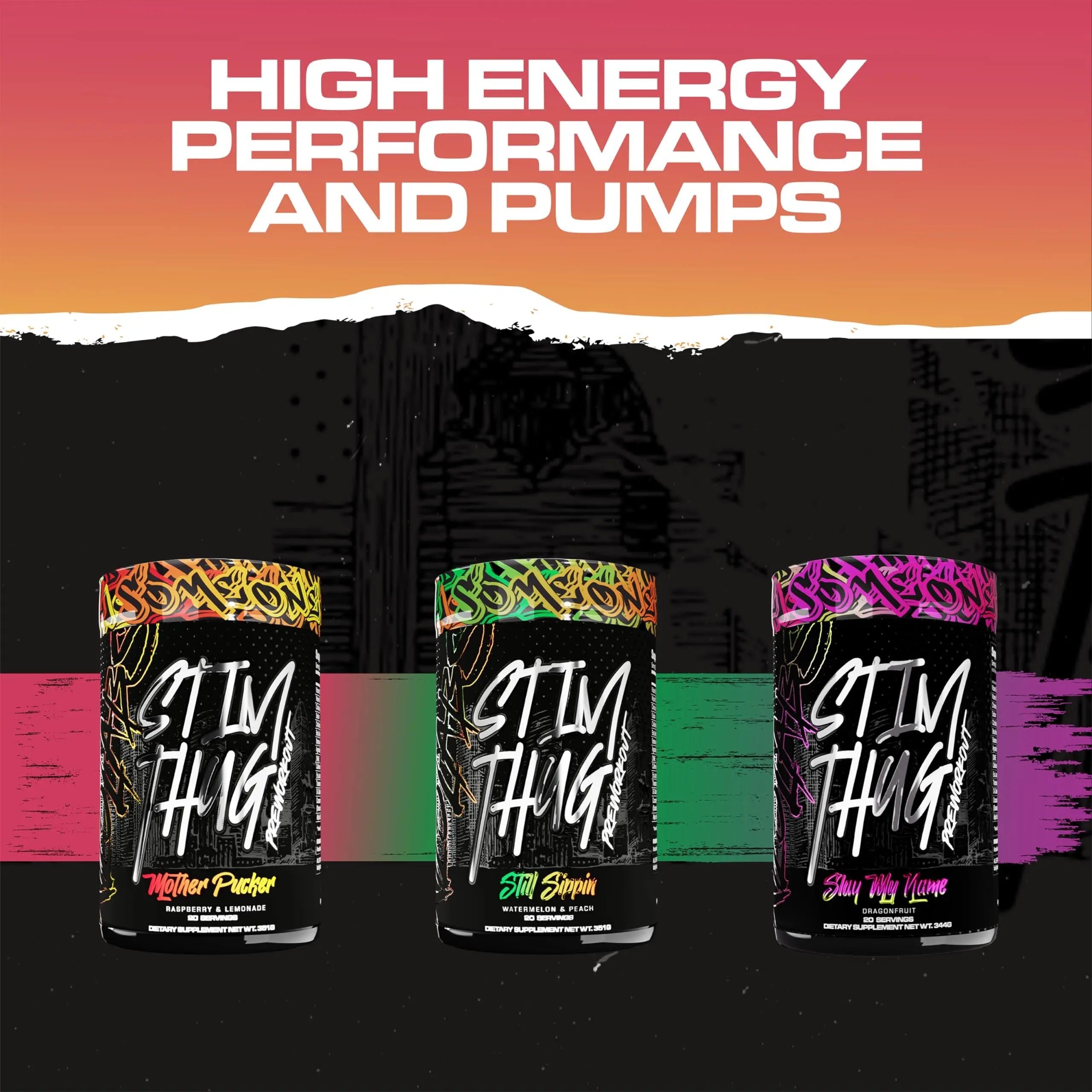 KILO LABS Pre Workout Powder | Stim Thug Preworkout for Men and Women | Hydrating KILO LABS Au supplements